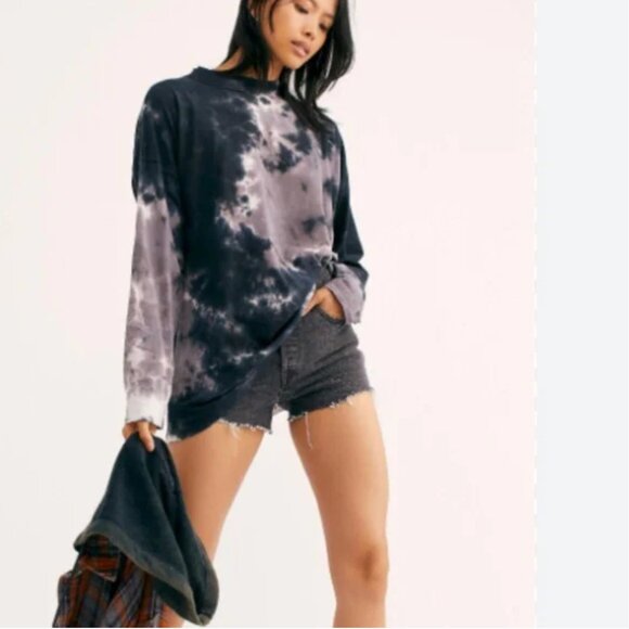 We The Free Free People Oversized Tie Dye Top - Picture 2 of 6
